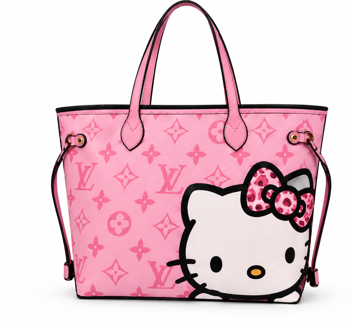 Pretty in Pink Monogram Tote