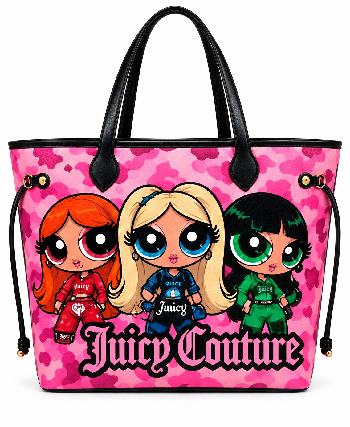 Power Trio Pink Camo Tote