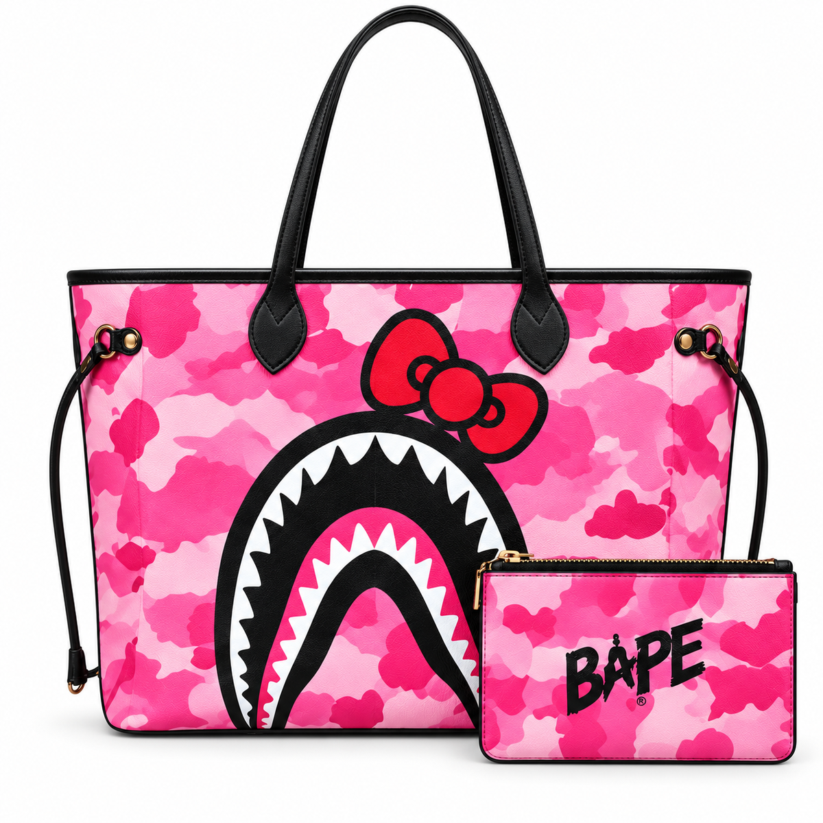 Pink Camo Bite Tote