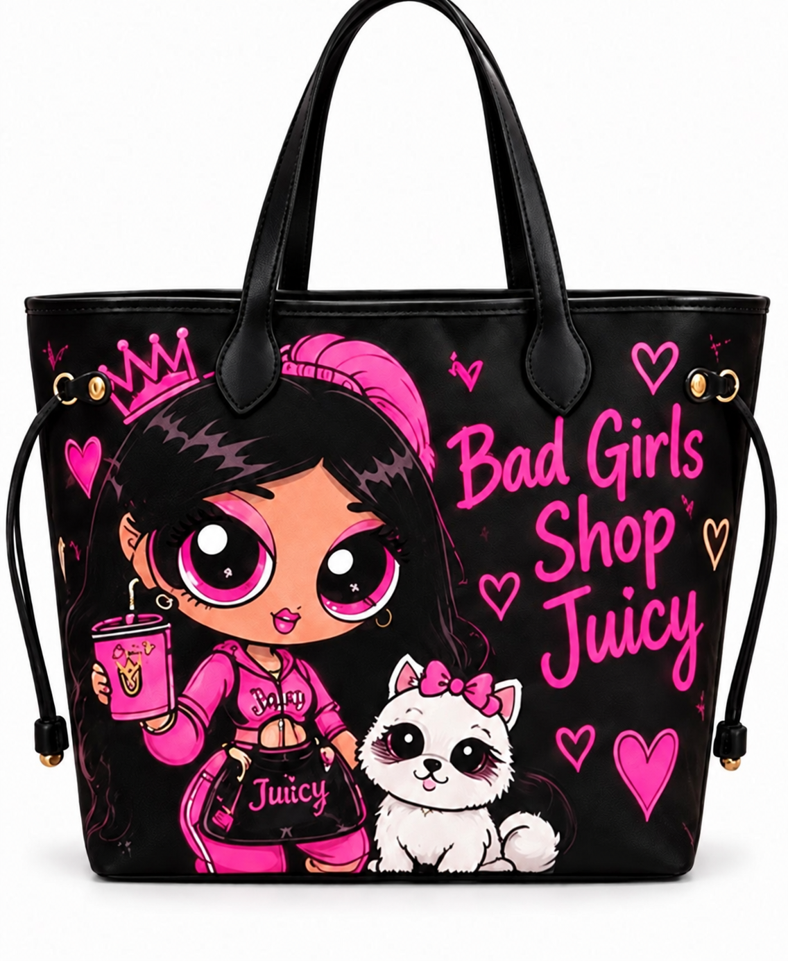 Baddie in Pink Tote Bag