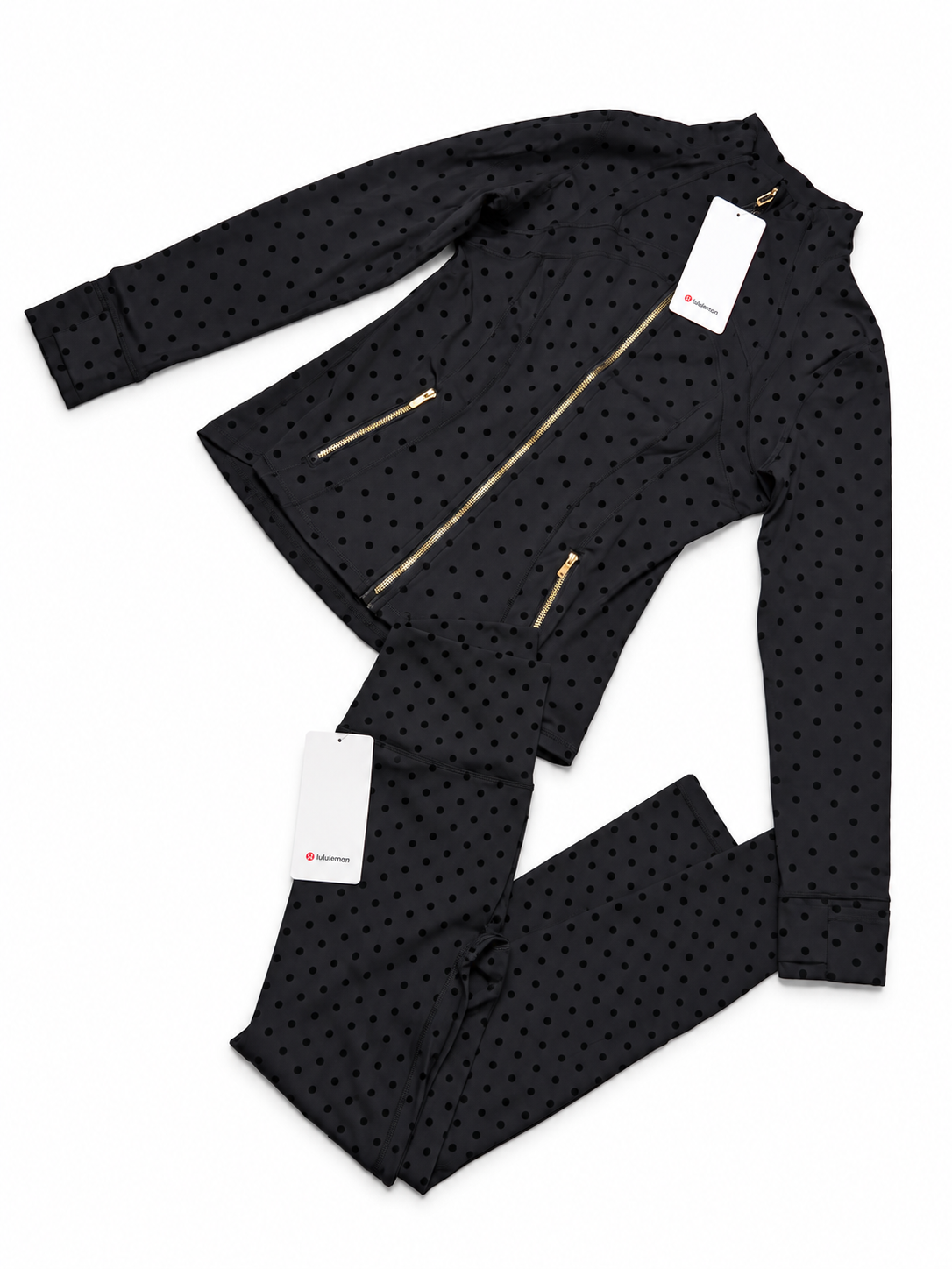 Lulu Midnight Dot Luxe Active Set